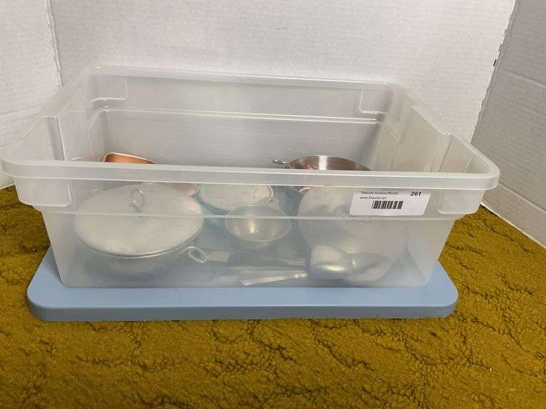 Collection of Aluminum and Copper Kitchenware image