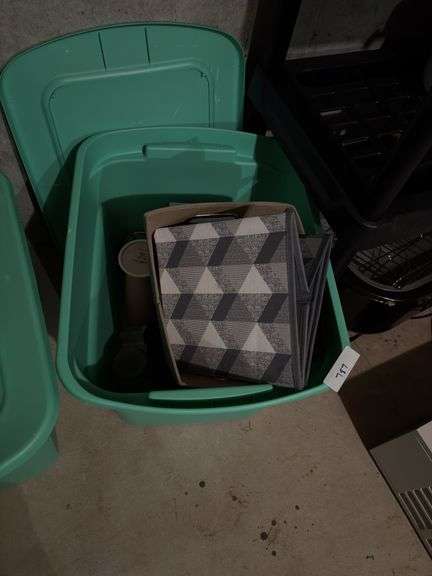 Storage Tote with Contents image
