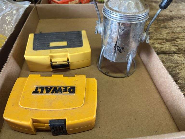 DeWalt Bit Set with Metal Tool Container image