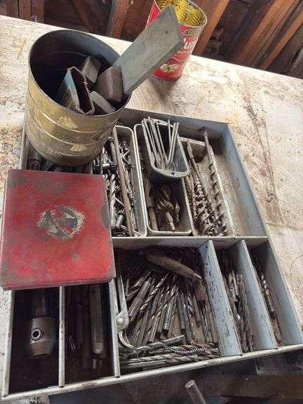 Mixed Lot of Drill Bits and Tooling image