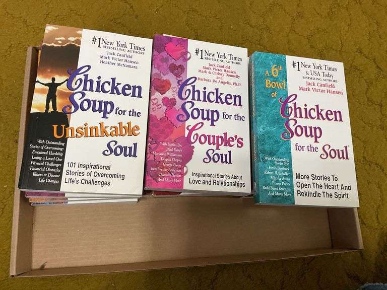 Box of Chicken Soup for the Soul Books image