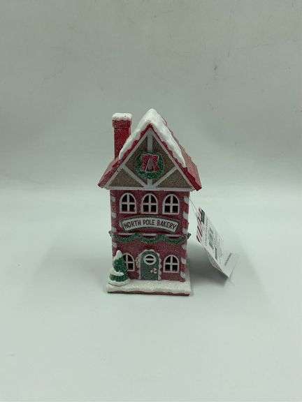 North Pole Bakery Lit Christmas House Decoration image