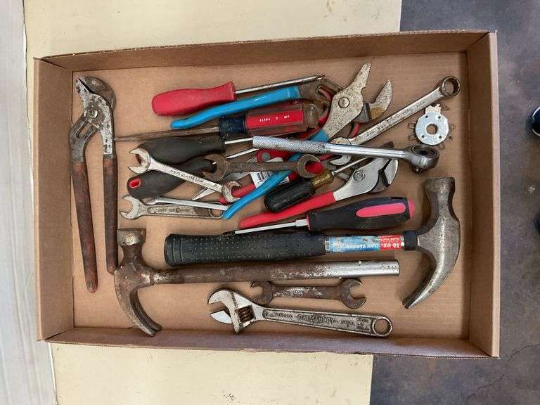 Assorted Box of Hand Tools image