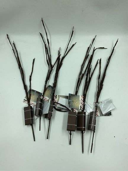LED Decorative Twig Lights - Set of 9 image