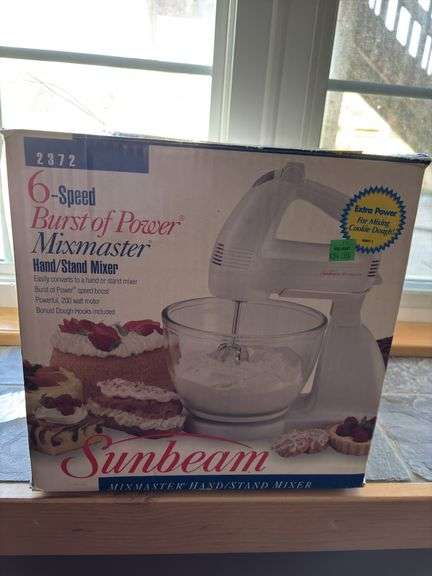Sunbeam Mixmaster 6-Speed Hand/Stand Mixer image