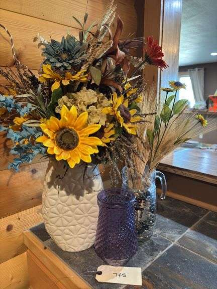 Floral Arrangements in Vases image
