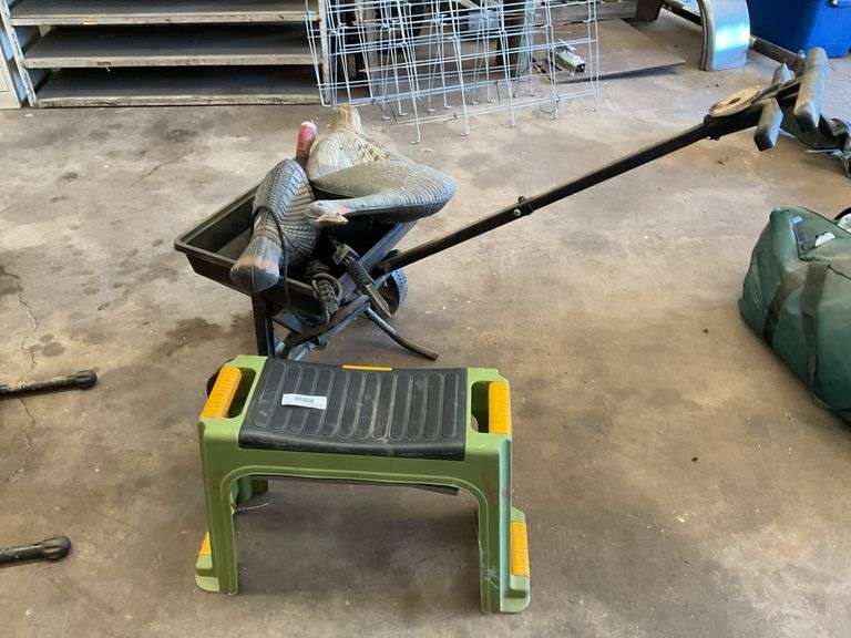 Turkey Decoys, Fertilizer Spreader, Kneeling Pad image