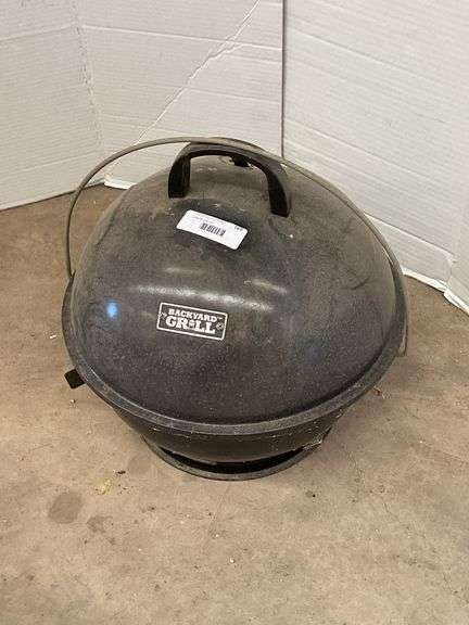 Backyard Grill Round Portable Charcoal Grill image