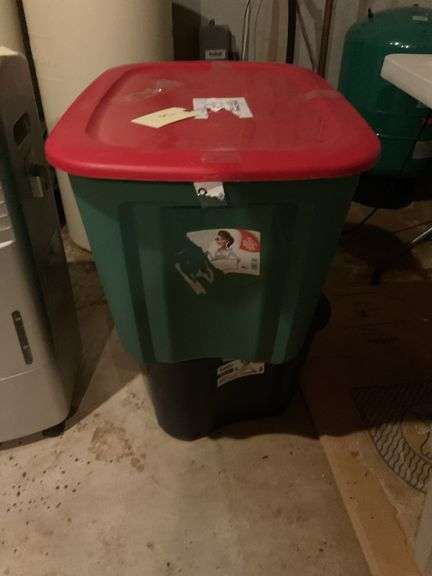 Storage Bins with Assorted Textiles image