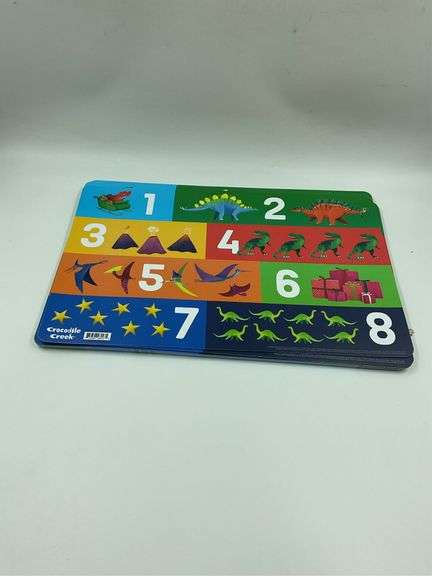 Crocodile Creek - Dinosaurs & Numbers - Early Learning Flash Cards image