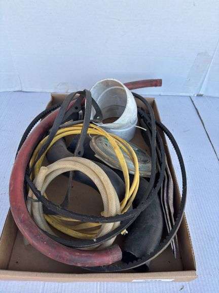 Assorted Auto Parts: Hoses, Belts, and More image