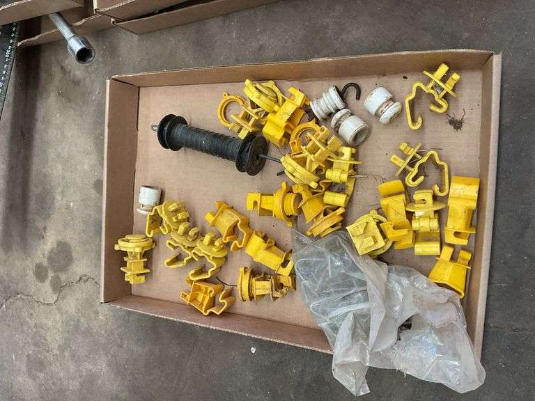Box Lot of Fencing Insulators image