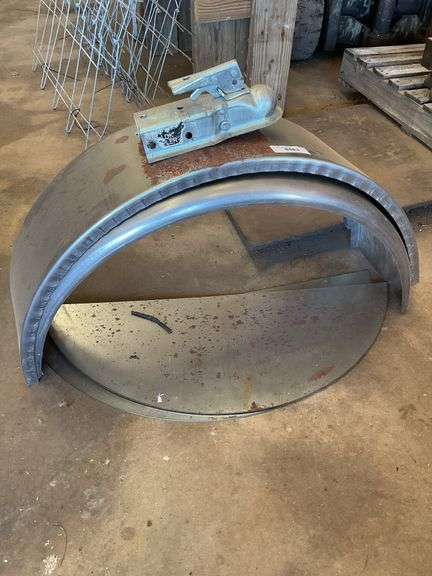 Trailer Fenders and Hitch Coupler image