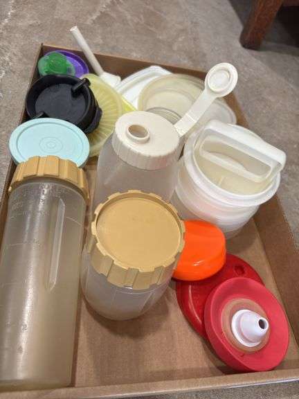 Assorted Food Storage Containers and Lids