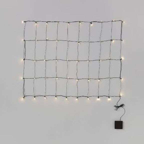 Wondershop Target 50 LED Net Lights Solar Powered Outdoor image