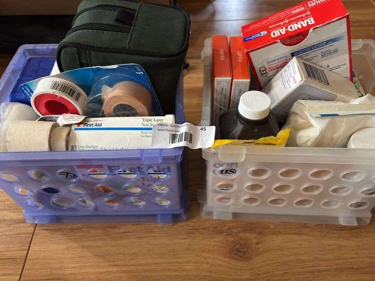 First Aid Supplies Lot