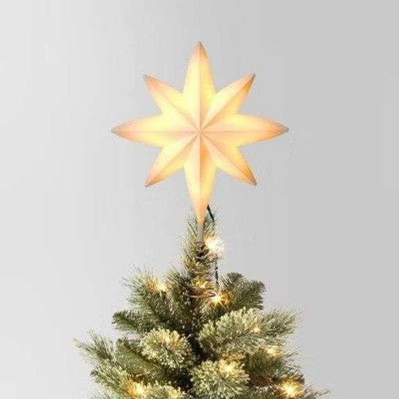 Wondershop Light Up Star Tree Topper image