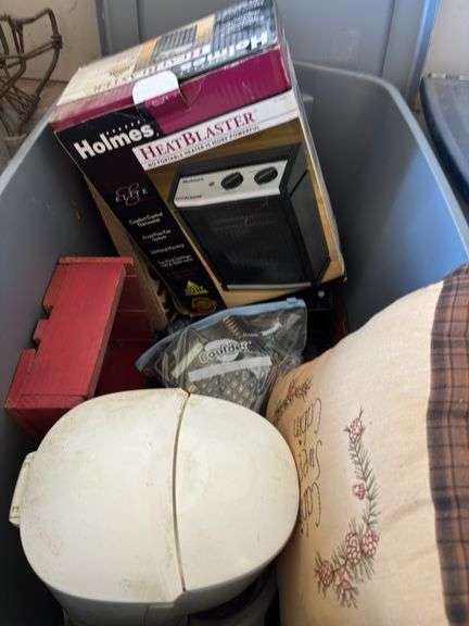 Assorted Household Items: Holmes Heat Blaster, Decor, Scientific Calculator and more image