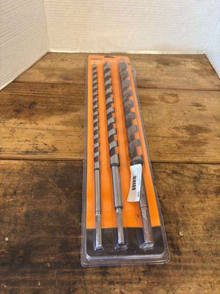 Warrior 18" Ship Auger Bit Set - 3 Piece image
