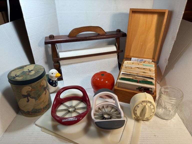 Kitchen Collection: Paper Towel Holder, Recipe Box, and More image