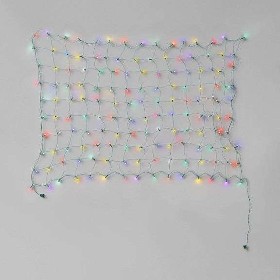 Wondershop LED Concave Net Lights - Multicolor 4' x 6' image