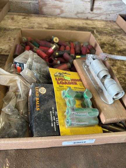 Firearm Ammunition, Lead Balls, and Priming Tools image