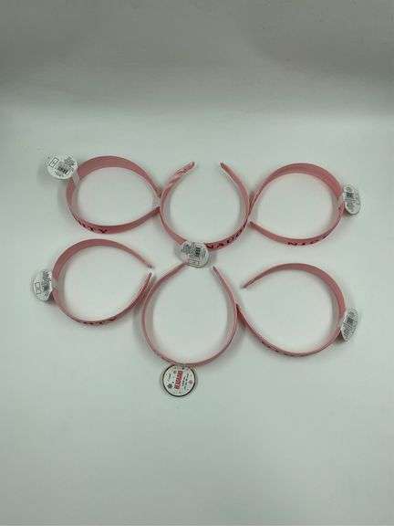Lot of 6 "Naughty/Nice" Headbands image