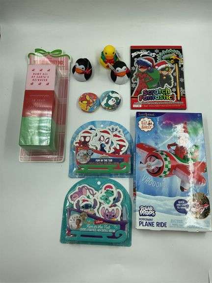 Holiday Activity Set with Elf on the Shelf, Stickers, and Scratch Art image
