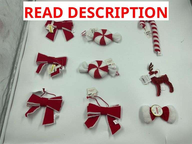 Fabric Christmas Ornaments image
