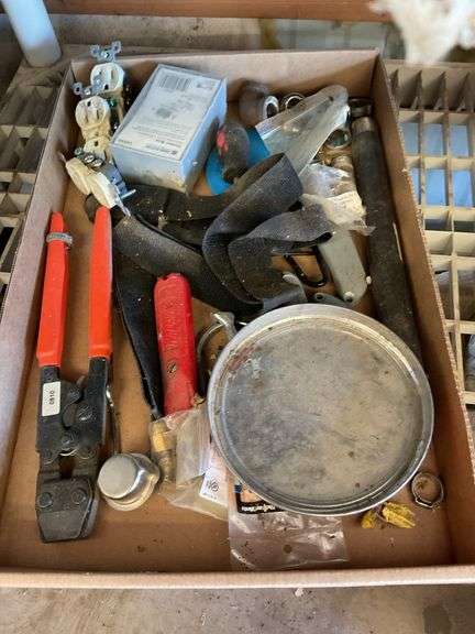 Mixed Lot of Electrical and Plumbing Supplies, Hand Tools image