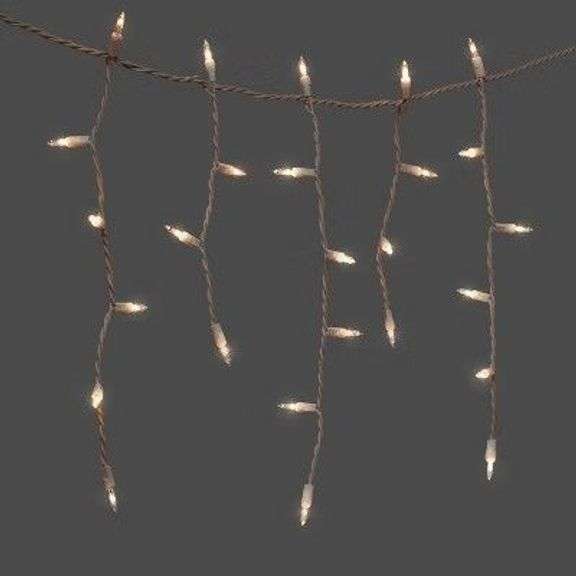 Wondershop Clear Twinkling Icicle Lights - 300 Lights image