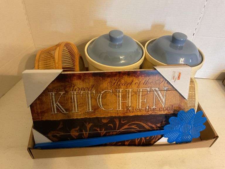 Kitchen Decor and Household Goods Lot image