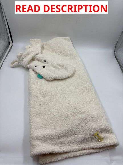 Pillowfort Kids Polar Bear Hooded Blanket image