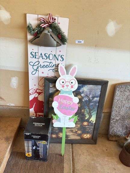 Holiday signs and decor image