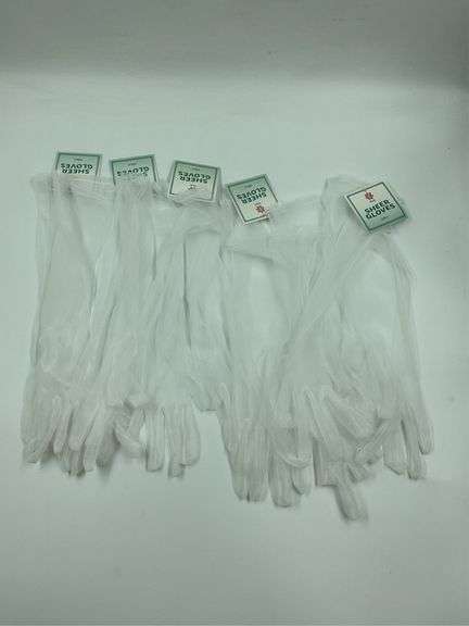 Sheer Gloves - Lot of 5 Pairs image