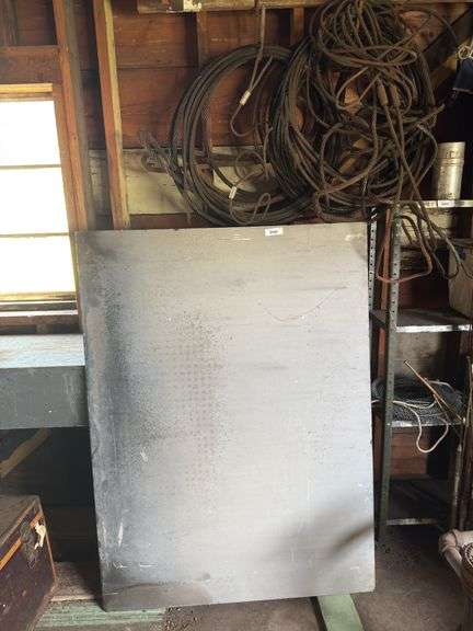 Large Steel Plate and Heavy Duty Steel Cables image