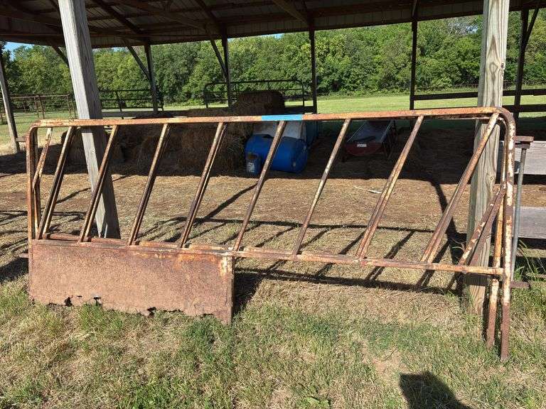 Metal Hay Feeder image