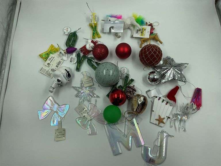 Mixed Lot of Holiday Ornaments image