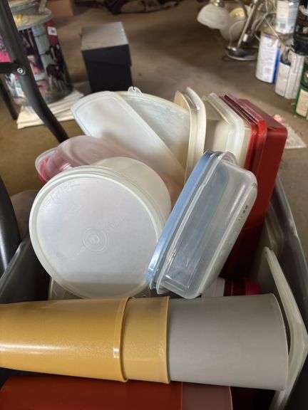 Large Assortment of Various Food Storage Containers image