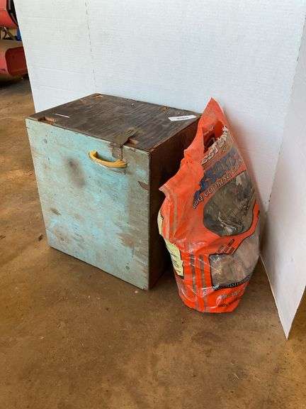 Wooden Storage Box and Mesquite BBQ Cooking Chunks image