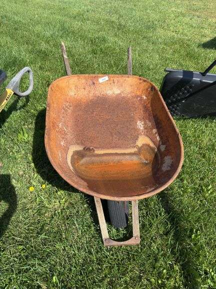 Rustic Wheelbarrow image