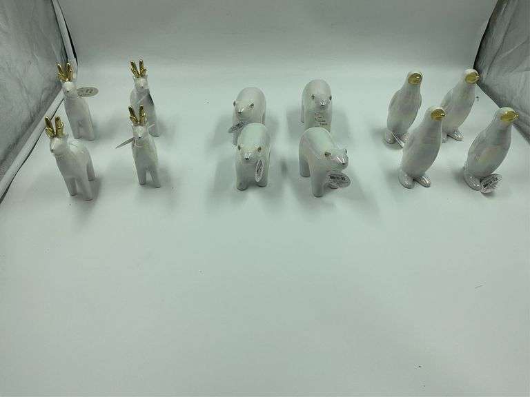 Collection of Ceramic Animal Figurines image