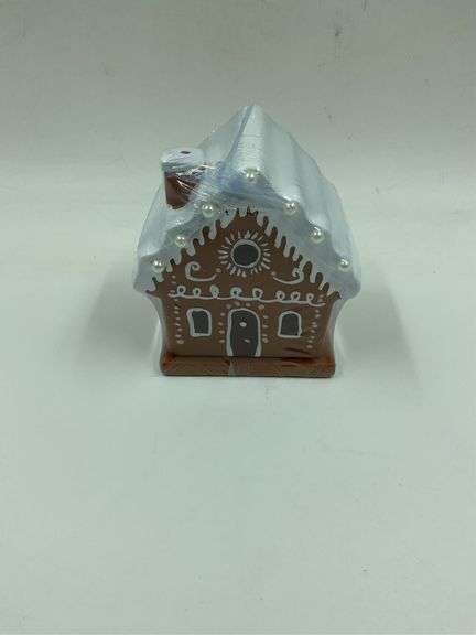 Decorative Light Up Gingerbread House image