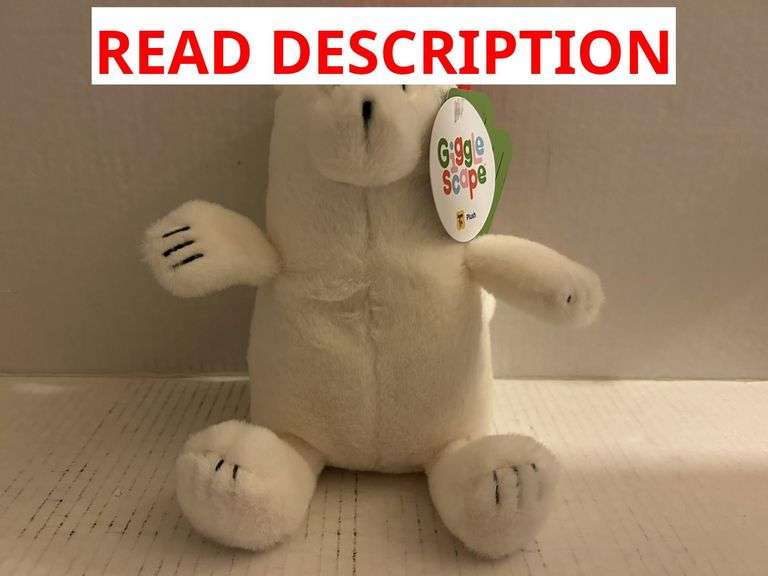 Giggle Scope White Bear Plush Toys - Set of Various Pieces image
