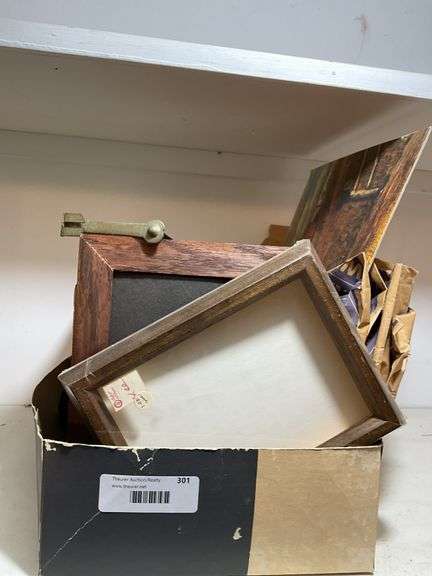 Assorted Framed Art, Artwork, and Supplies image