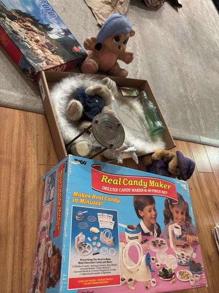 Tyco Real Candy Maker, Puzzle, Plush Toy, and Decorative Items