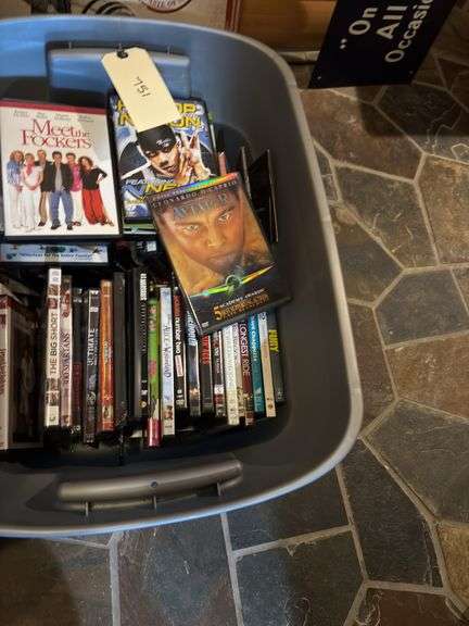 Large Lot of DVD Movies image