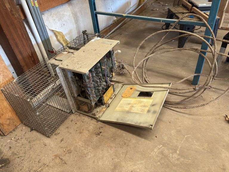 Industrial Control Box with Wire Cage image