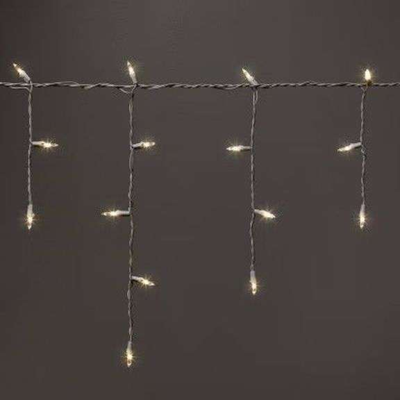 Wondershop LED Mini Icicle Lights - Warm White image