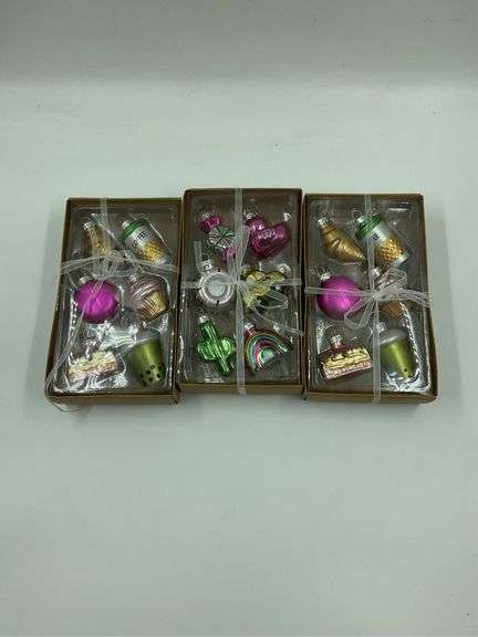 Set of 3 Novelty Ornament Sets image